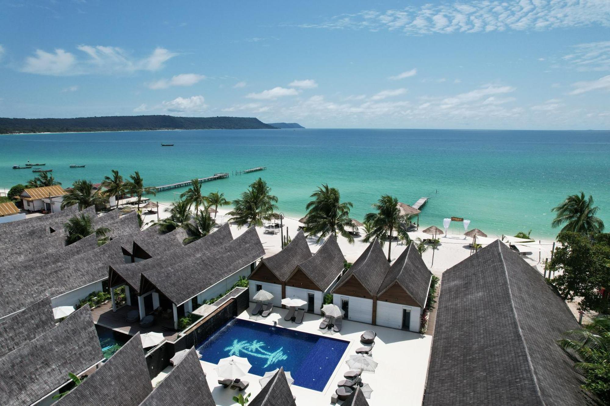 Golden Beach Resort Sok San Village Eksteriør bilde